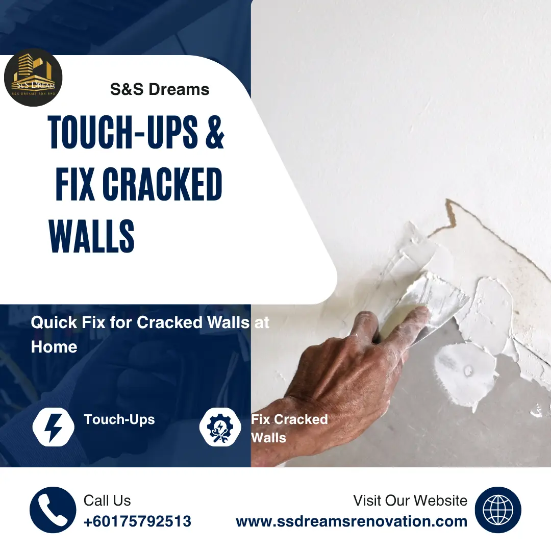Touch Ups & Fix Cracked Walls
